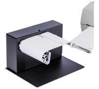 XDTKJDZ Rebobinador Automático De Etiquetas, Dispensador De Etiquetas, Máquina De Rodillo De Etiquetas De 100 Mm, Velocidad Ajustable, Rebobinado Bidireccional, Sincronización con Impresora