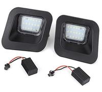 XEBRAD 2 Luces LED for matrícula de Coche, compatibles con Ram, 1500, 2500, 3500, 2003-2018, R4g206 Luz de matrícula