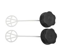 XEBRAD 2 uds tapa de tanque de aceite cortasetos desbrozadora cortadora de césped piezas 43cc 49cc 52cc 55cc, for motor GX22 GX25 GX31 GX35 Tapa de aceite para cortacésped