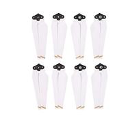 XEBRAD 8 piezas de hélice 8330F liberación rápida, cuchillas plegables, repuesto for DJI, for kits accesorios for drones Mavic Pro Pala de hélice para drones(White)