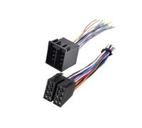 XEBRAD Adaptador de arnés estéreo ISO de 16 Pines Macho y Hembra for Freightliner 2004-2021, 2004-2016, Kenworth w240PC 2008-2020 Kit de Conector de Cable termorretráctil Conectores de crimpado aisl