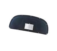 XEBRAD Alfombrilla de algodón con aislamiento acústico for capó delantero y motor for Hyundai, Creta GS GC, Cantus 2014 2015 2016 2017 2018 Protector térmico del motor(BLACK Aluminum Foil)