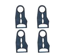 XEBRAD Amortiguador de sonido for cerradura de puerta de coche, 4 Uds., for Lada, Granta Kalina, for Datsun, sello de insonorización for sordos y ruido silencioso, amortiguador for puerta de coche Amo