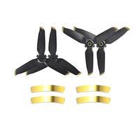 XEBRAD Blade Fens Props Wing Kit de protección de Cubierta de liberación rápida Protector de hélice de Carbono 4PCS, for dji FPV Combo Drone Hélice para dron(Gold)