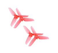 XEBRAD Blade Fens Props Wing Kit de protección de Cubierta de liberación rápida Protector de hélice de Carbono 4PCS, for dji FPV Combo Drone Hélice para dron(Color Red)