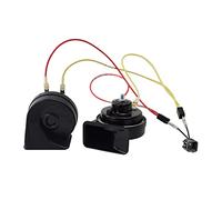 XEBRAD Bocina de Coche Tipo Caracol de 12 V, 110-125 db, Resistente al Agua, 410/510, de Doble Tono, for Volvo, XC40, XC60, XC90, S60, S90, V40, V70 Bocina de Caracol para Coche