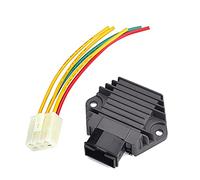 XEBRAD Cargador regulador de voltaje de rectificador de la motocicleta Ajuste para CB250 Dos cincuenta 1991-2008 CBR400 NC23 NC29 CB600 2004-2006 VT250 MC20 elevador de manillar