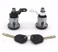 XEBRAD Cerradura DE Puerta Delantera Izquierda Derecha, for Ford, Transit MK5 1994-2000 95VBV21990B 95VBV21991B Cilindro de Cerradura de Puerta de Coche