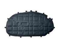 XEBRAD Cubierta de almohadilla algodón con aislamiento térmico y sonido para capó del motor, para Vw, para Golf 6 Estera acústica del motor