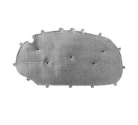 XEBRAD Cubierta de la estera almohadilla algodón del aislamiento térmico calor sonido capó motor coche, para Vw, para Golf 6/golf 6 Estera acústica del motor(Type B)