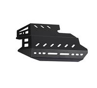 XEBRAD Cubierta del motor del marco de la motocicleta, Protector de la placa de deslizamiento de la Base del chasis CB500X 2019-2021 CB500 X 500X Placa protectora de motocicleta(Schwarz)