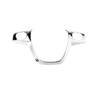 XEBRAD Embellecedor adhesivo de la cubierta del Panel del volante del coche ABS, for Ford, for Focus 3 MK3 2012 2013 2014, for Kuga 2013 2014 2015 Accesorios Adhesivo decorativo para volante(1Pc silve