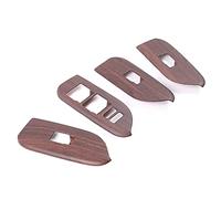 XEBRAD Embellecedor de Cubierta de Interruptor de Ventana Cromado, for Toyota, Land Cruiser, 150 Prado LC150 FJ150 2010-2014 - 2017-2019 Accesorios de decoración Cubierta del Interruptor de elevac