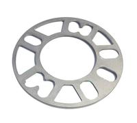 XEBRAD Espaciadores 1PC 3mm/5mm/8mm/10mm 4 5 STUD Universal Aleación Aluminio Coche Deportivo Rueda Espaciador Rueda Cuña Placa Juego de espaciadores de ruedas(BLACK 10mm)