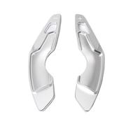 XEBRAD Extensión de palanca cambios for volante coche, for Lexus, RC 300H 2014-2018 NX200T 2015-2020 IS IS200T 2013-2017 Levas de cambio en el volante(Silver)