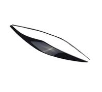 XEBRAD Faros delanteros for coche, 2 unidades, color negro, reemplazo directo for exterior de, fácil instalar Adhesivo para faros delanteros