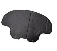 XEBRAD For , for , Clase C W206 220d 300d 2022 2023 2024 Cubierta de revestimiento de almohadilla de algodón aislante del calor del capó del automóvil Protector térmico del motor
