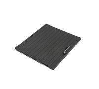 XEBRAD For, for Mercedes-Benz, W166 ML GL GLE GLS Interior Coche Bebida Tapa for Posavasos persiana Enrollable 1666803814 Obturador de la Consola Central del Coche(Schwarz)