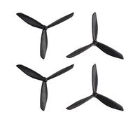 XEBRAD For HUBSAN H109S X4 2 uds CW + 2 uds CCW Palas de hélice Triangular RC versión Mejorada Pieza de Repuesto de cuadricóptero X 1 Juego Hélice para dron
