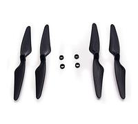 XEBRAD For MJX Bugs 2 B2C B2W B2SE RC Quadcopter, for MJX Bugs 2 Versión Mejorada de Las Hojas de hélice Hélice para dron(Schwarz)