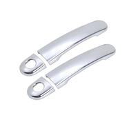 XEBRAD For Seat, Leon MK1 1M 1999 2000 2001 2002 2003 2004 Cubiertas de manija de puerta de coche de fibra de carbono cromadas Accesorios de coche pegatinas de diseño Cubierta de manija de puerta de f