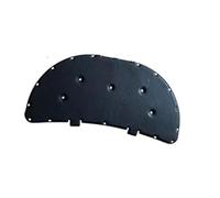 XEBRAD For Skoda, for Kamiq GT, alfombrilla insonorizada for motor delantero de coche, almohadilla de algodón con aislamiento térmico y acústico Protector térmico del motor(BLACK Style 1)