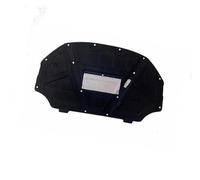 XEBRAD For VW, for Jetta, A6 1B, for vento, 2011 2012 2013 2014 2015 2016 2017 2018 Motor de capó delantero Protector térmico del motor(BLACK 1pcs Aluminum Foil)