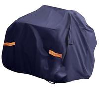 XEBRAD Funda para Coche Funda para ATV, para Canam Outlander, para MAX XT DPS/XT-P 4 Ruedas Quad Limited Sun Rain Storage Protection 210D-PU Azul Marino 245x122x135cm(Black Navy Blue)