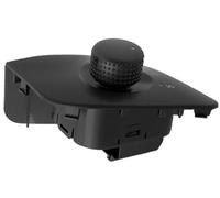 XEBRAD Interruptor de control del espejo del coche 1 perilla de ajuste del espejo lateral, pieza repuesto interruptor retrovisor izquierdo 6J1959565A, para Seat, Ibiza 2009-2017