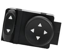 XEBRAD Interruptor de control del espejo del coche Interruptor ajustador de control espejo 8 pines, para controlador retrovisor, piezas interiores coche, sin desgaste