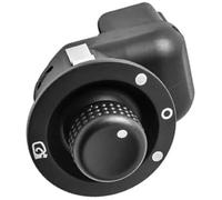 XEBRAD Interruptor de control del espejo del coche Interruptor de control espejo eléctrico, para Mk4 Pieza repuesto ajuste ángulo fácil 8200214921 8200676529 Diseño usar Conducción conveniente