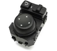XEBRAD Interruptor de control del espejo del coche Para Nissan, para Qashqai 2013-2018 Interruptor de espejo retrovisor Botón eléctrico marcha atrás 250704EA1B