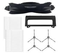 XEBRAD Kits de accesorios repuesto for aspiradoras robot L50 y L60. Incluye 4 cepillos laterales, 2 filtros, 1 cepillo giratorio protector Filtro de aspiradora