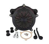 XEBRAD Kits de admisión filtro aire, for Harley, Softail M8 Low Rider Sport Glide FXDR Touring Road King Limited Big Twin Cam Elemento de filtro de aire para motocicleta(C)