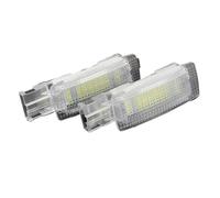 XEBRAD Lámparas de lectura con luz LED for espejo de tocador y visera interior LED, for VW, Golf4 5 6 7 Plus, for Passat, B5 B6 B7 CC, for Jetta, for POLO, for Beetle, for EOS Luces LED para el espaci