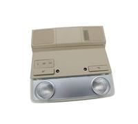 XEBRAD Lámparas de Techo Delanteras con luz de Techo, lámparas Interiores de luz de Lectura, for Golf 6 MK6, Jetta MK5, Passat B6 Luz de Techo de la Consola Superior(Beige)