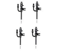 XEBRAD Lote de 4 Uds inyector lápiz 33706, boquilla 974F9K546DB 974F9E527DB, for Ford, Transit 2,5 DI 76k Inyector de combustible