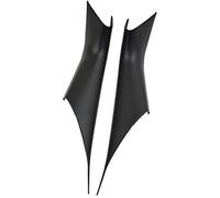 XEBRAD Manija interior de puerta, for, Serie 5 G30 G38 2018 2019 2020 Interior Fibra Carbono Textura Tirador Cubierta protectora Trim Accesorios coche Adhesivo para manija de puerta de coche(Schwarz)