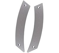 XEBRAD Manija interior de puerta Tiradores coche, for VW, for Beetle, 1998-2004 2005 2006 2007 2008 2009 2010 C Cubierta protectora manija Adhesivo para manija de puerta de coche(Silver)