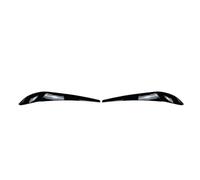 XEBRAD Para Camry, octava generación 2018-2021 embellecedor decorativo Abs humo negro lámpara trasera cubierta de sombra capó ligero Poer, para 2018 tira de ajuste de cejas para faros de coche