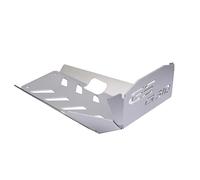 XEBRAD Placa de deslizamiento de motocicleta, cubierta protectora del chasis del motor, Base protectora del vientre, for, G310GS G310 G 310 GS 2017 2018 2019 Placa protectora de motocicleta(Silver)