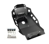 XEBRAD Placa de deslizamiento de motocicleta, Protector de chasis de motor, cubierta de protección de marco Base, F900XR F900R F 900 XR 900XR 2020 2021 Placa protectora de motocicleta(Schwarz)