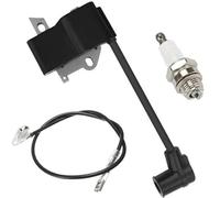 XEBRAD Reemplazo de bobina de encendido, for sti-hl FS75 FS80 FS85 FC85 HT70 HT75 HL75 HL75K HS75 HS80 HS85 KM85 Cortasetos Cortasetos Bordeadora Sierra de poste Reemplaza 4137 400 1350, con bujía Bob