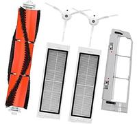XEBRAD Repuesto for aspiradora Robot MI, S5 MAX, S50, S51, S6 MaxV, Cepillo Principal, Filtro HEPA Tapa del Cepillo para aspiradora