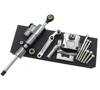 XEBRAD Soporte estabilizador de motocicleta, 250R EX250 EX 250 2008/2009/2010/2011/2012 Unidad de control de conducción de motocicletas(BLACK 4)