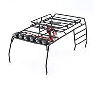 XEBRAD Soporte Superior for portaequipajes de Techo, Protector for Jeep, for vehículos RC con luz multifunción Portaequipajes para Coches de Juguete(C)