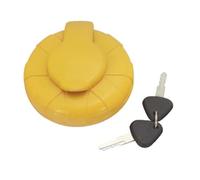 XEBRAD Tapa de depósito de aceite con cerradura for MINI, tapa de combustible for excavadora con 2 llaves de repuesto for EC55/60/210B/240/290/360 Conjunto de tapa de combustible de excavadora