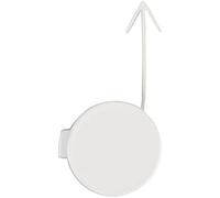 XEBRAD Tapa de gancho de remolque for parachoques delantero, for VW, Golf, VI MK6 2009-2012 5K0807241 5K0 807 241, accesorios for coche (tamaño: blanco, lado del pasajero) Cubierta del gancho de remol