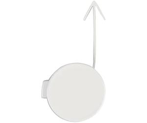 XEBRAD Tapa de gancho de remolque for parachoques delantero, for VW, Golf, VI MK6 2009-2012 5K0807241 5K0 807 241, accesorios for coche (tamaño: blanco, lado del pasajero) Cubierta del gancho de remol