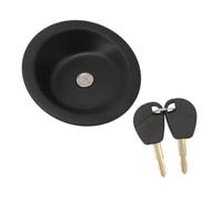 XEBRAD Tapa de tapa de combustible para aceite de coche, para tapa de tanque con 2 llaves, para Peugeot, para Partner, de 1996-2008 1508J5, para piezas exteriores de tanque, accesorios para